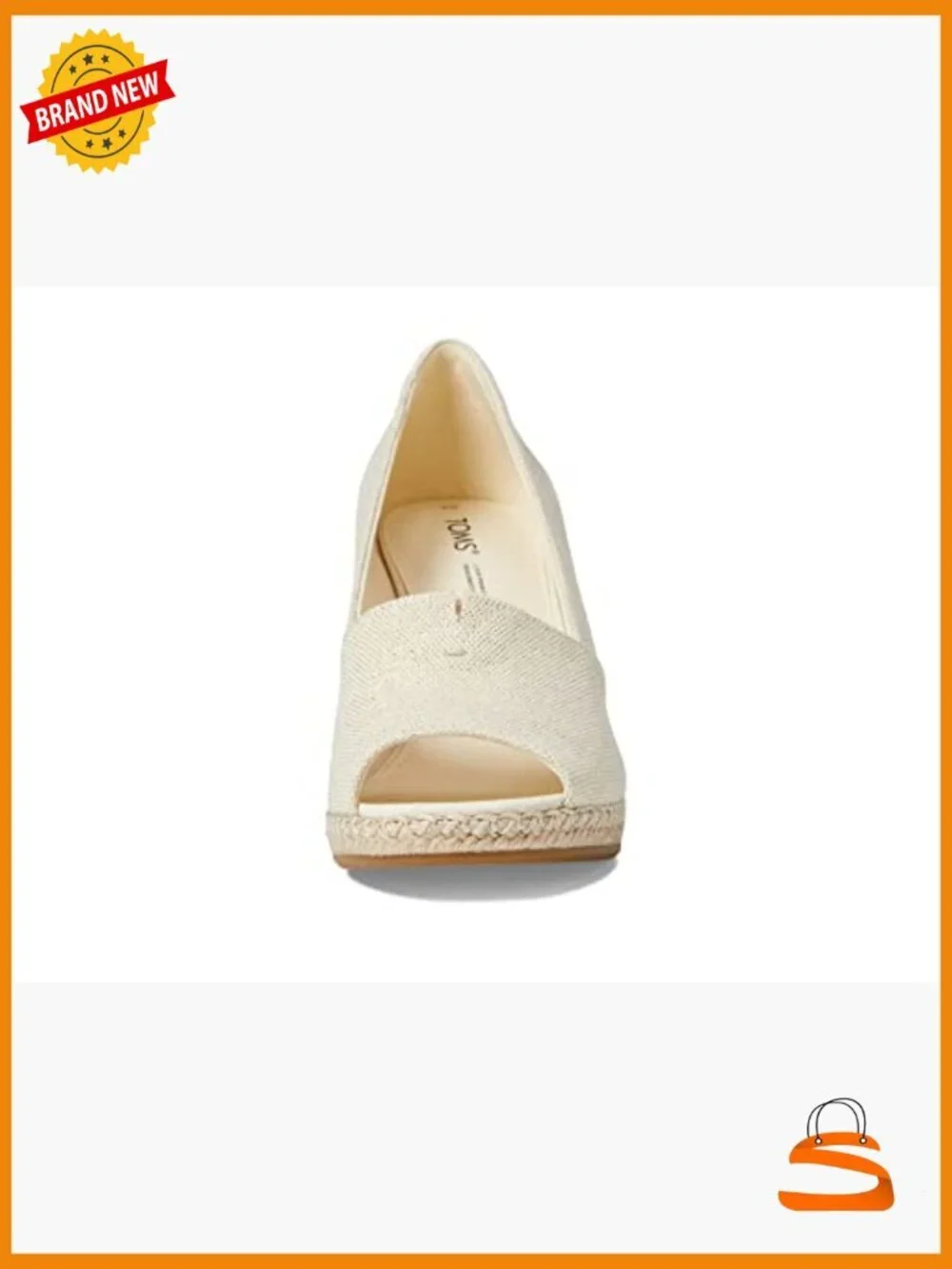Peeptoe Wedge Pump with Rope Wrap, OrthoLite Insole